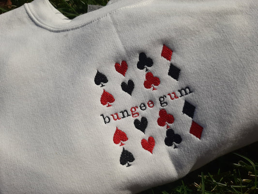 Bungee Gum Embroidered Sweater