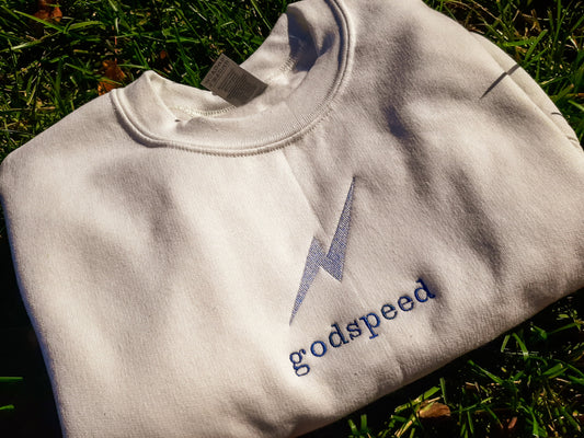 Godspeed Embroidered Sweater