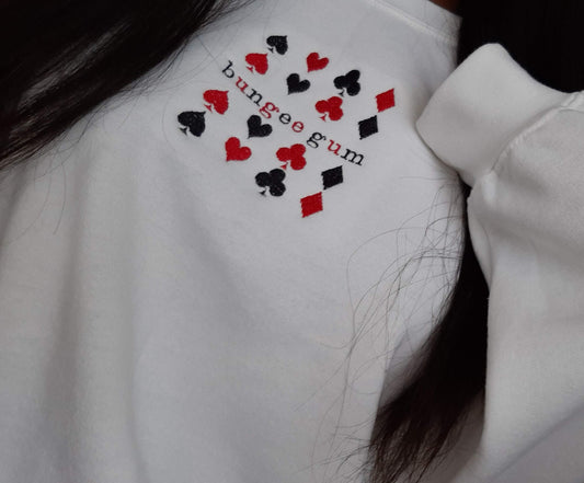 Bungee Gum Embroidered Sweater