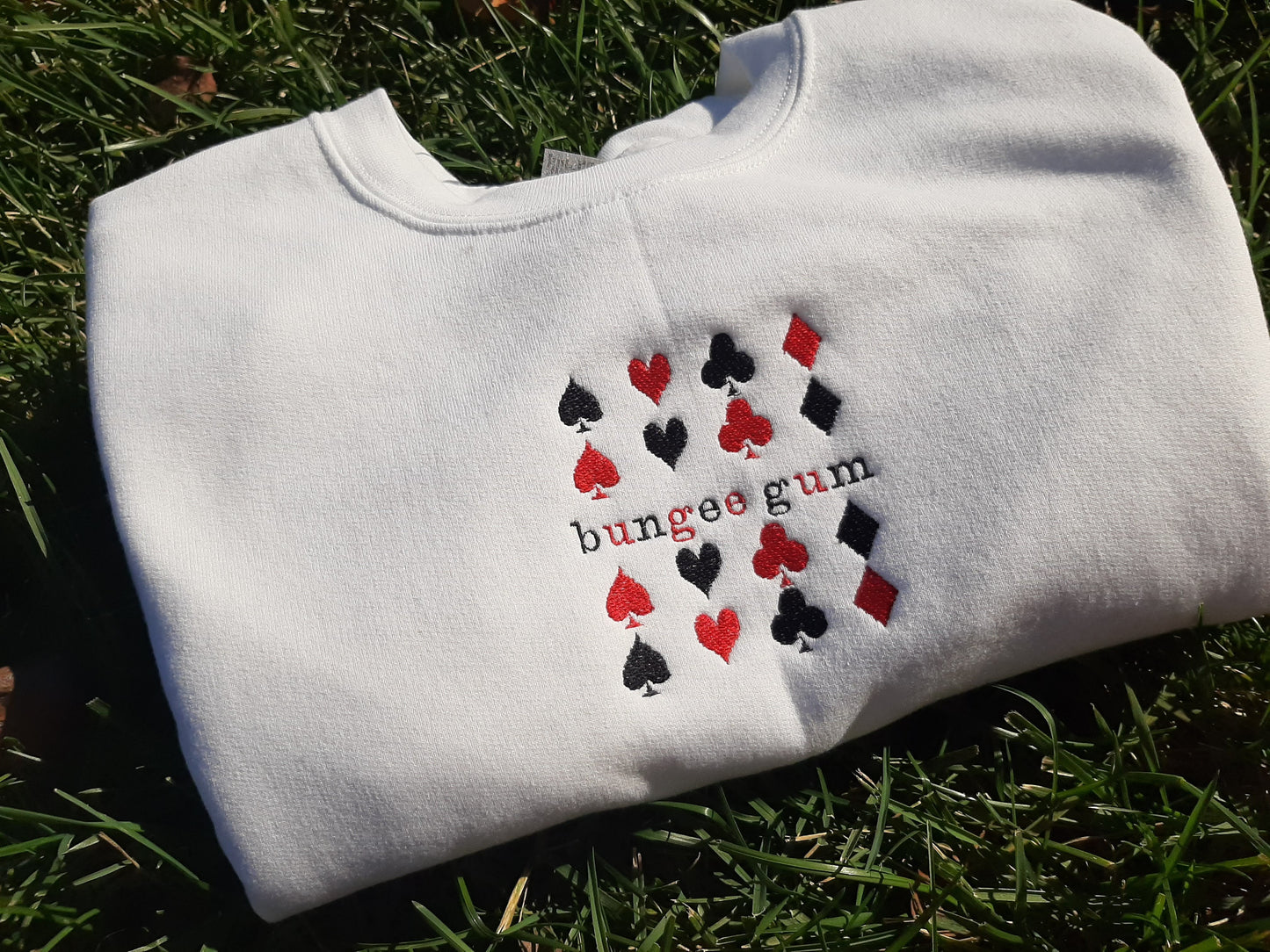 Bungee Gum Embroidered Sweater