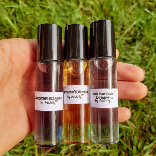 JOJO'SBIZARREADVENTURExfragrances